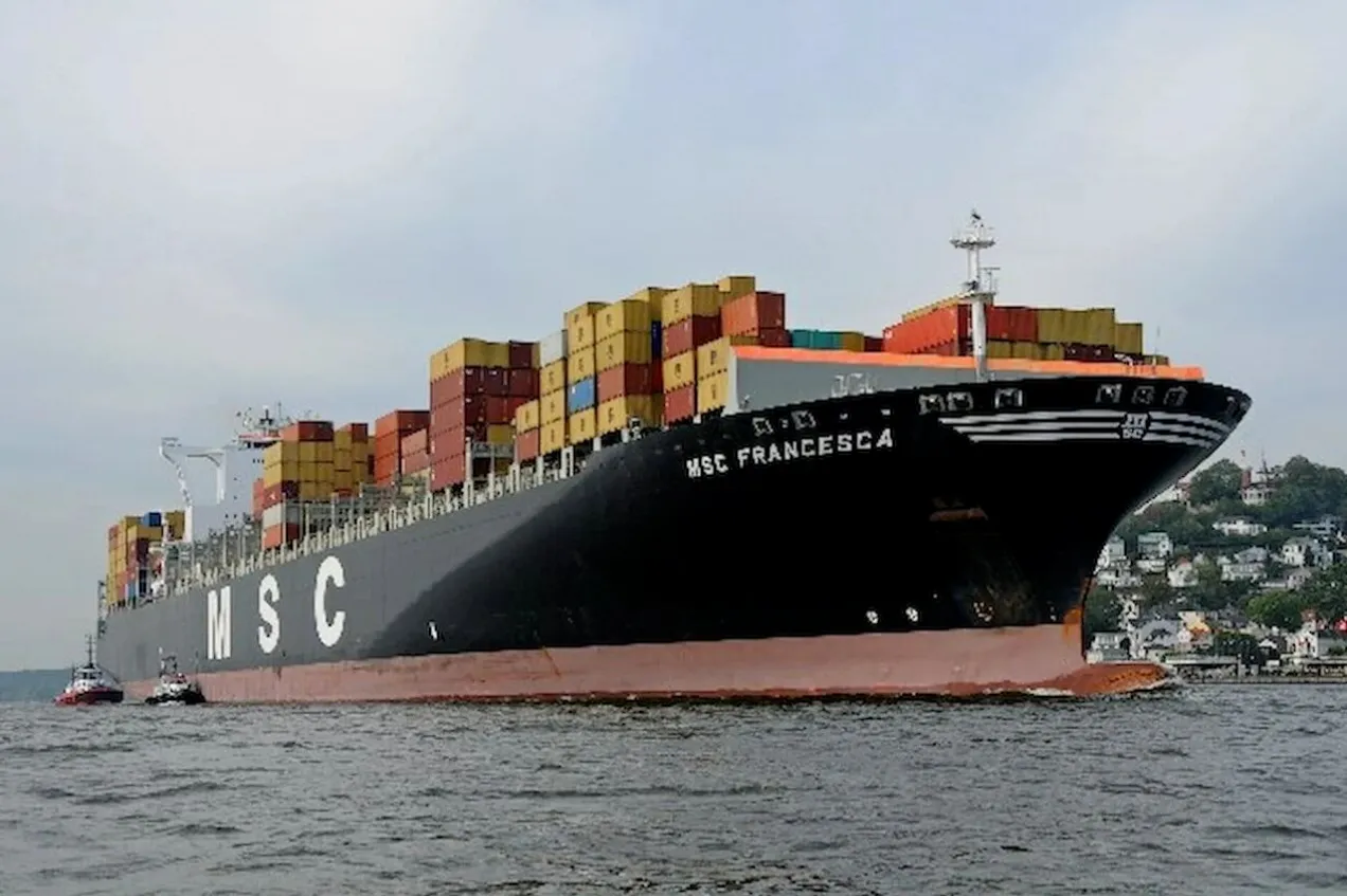 MSC Container Ship
